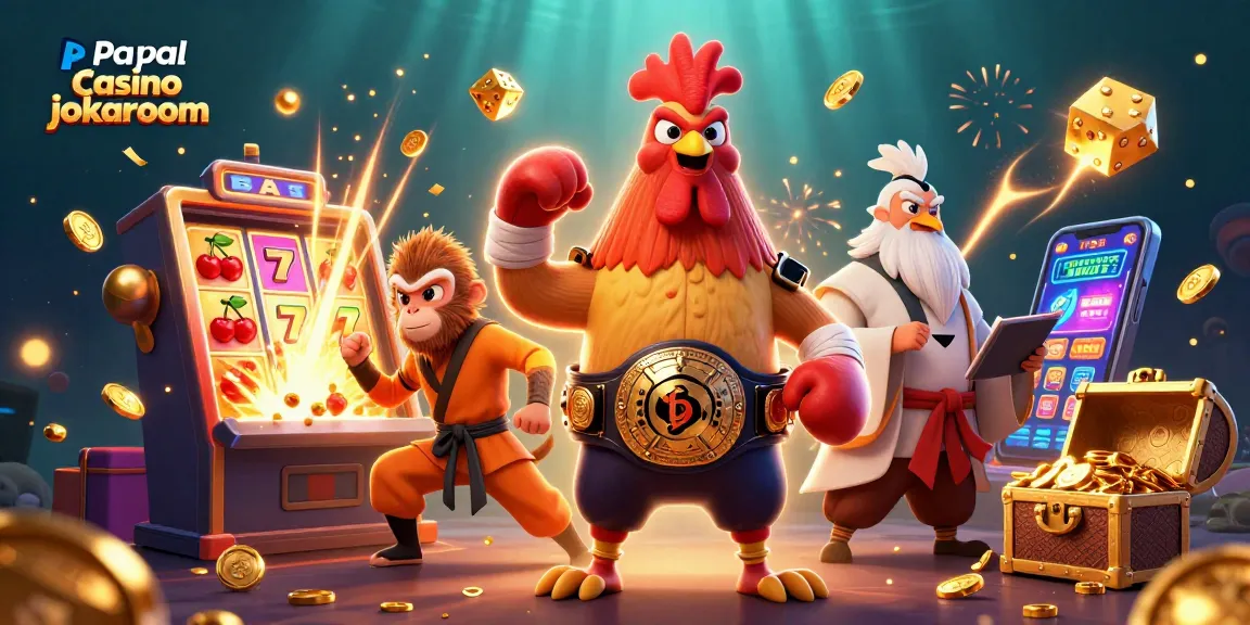 Experience thrilling wins at paypal casino jokaroom with vibrant characters and dynamic gaming elements.