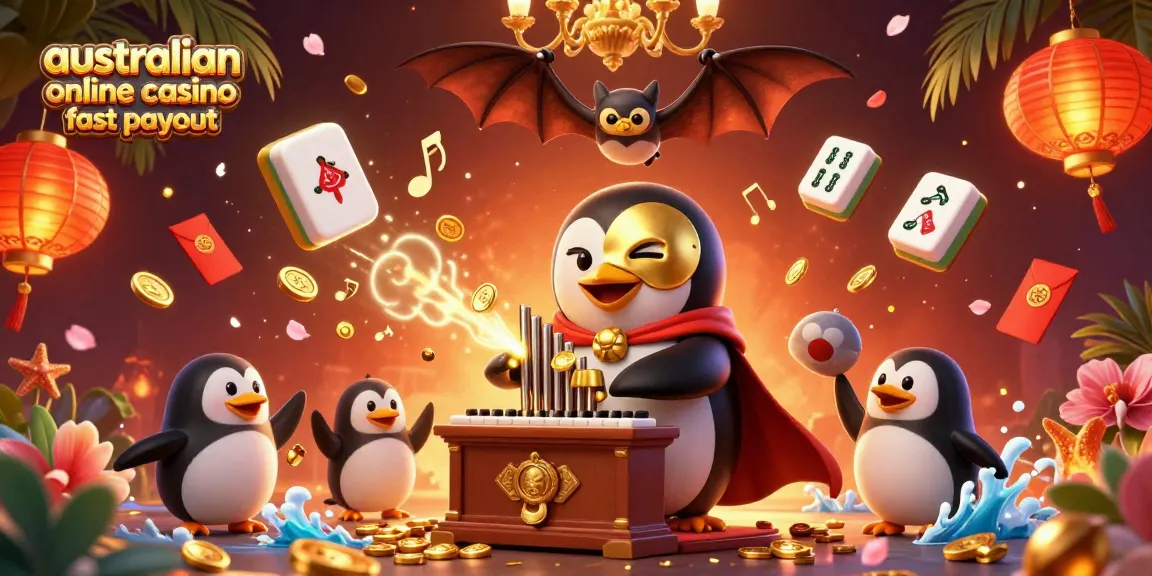 Experience fast payouts at an australian online casino fast payout with a stunning 3D illustration.